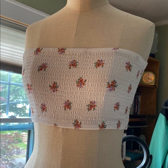 Forever 21 White Tube Top - Picture 1 of 4